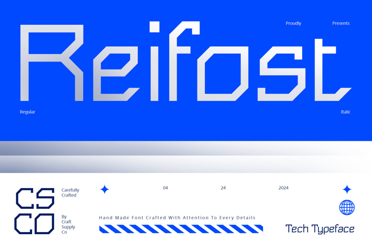 Preview of Reifost Font