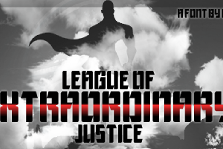 League of Extraordinary Justice Font