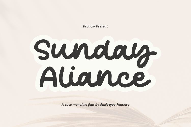 Sunday Aliance Font