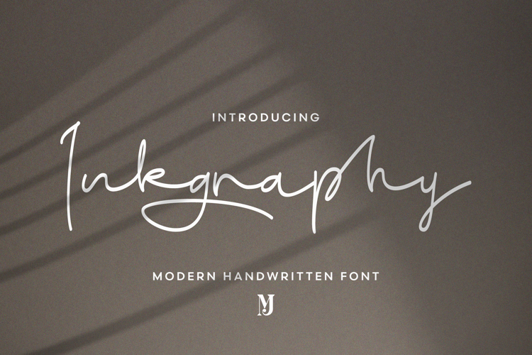 Preview of Inkgraphy Font