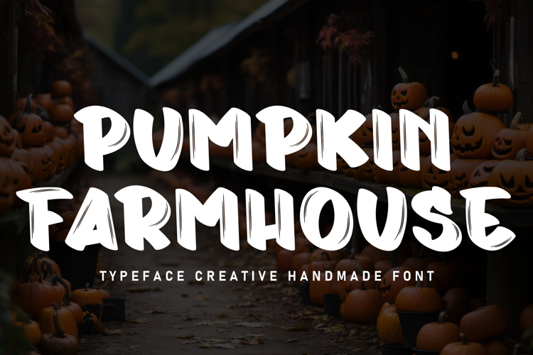 Pumpkin Farmhouse Font