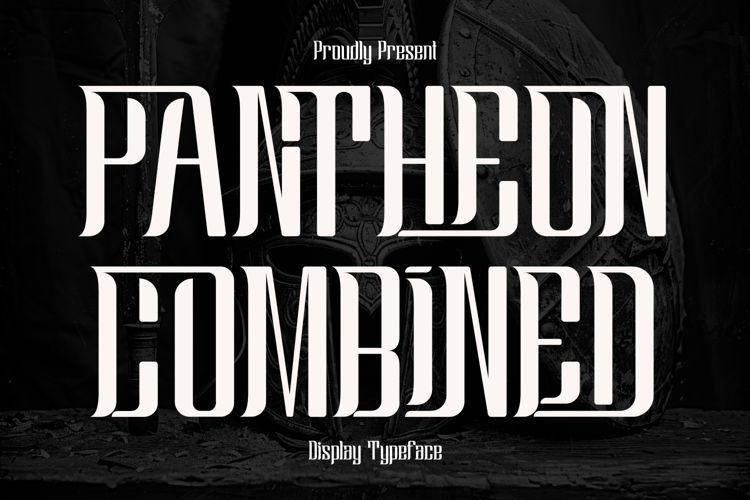Preview of PANTHEON COMBINED Font