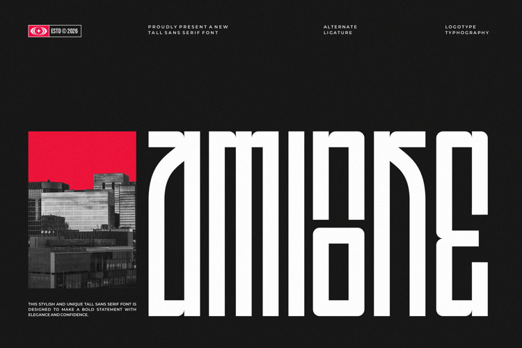 Preview of Aminoke Font