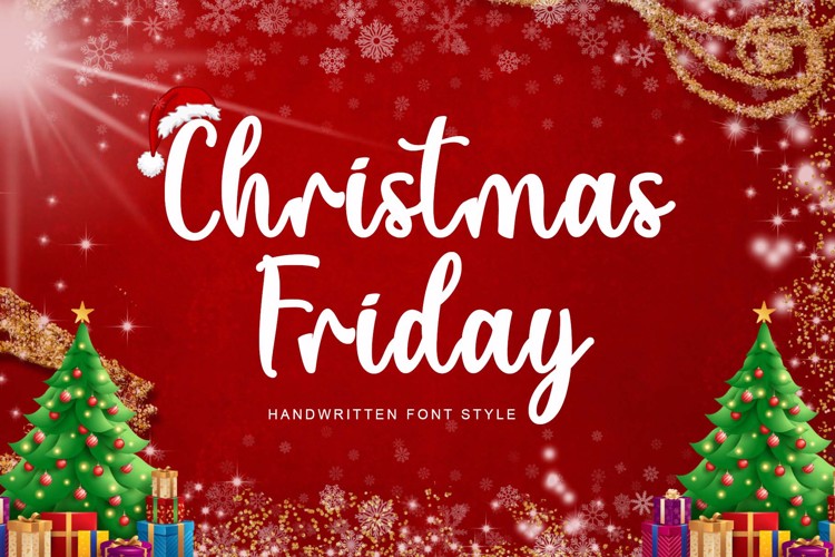 Christmas Friday Font