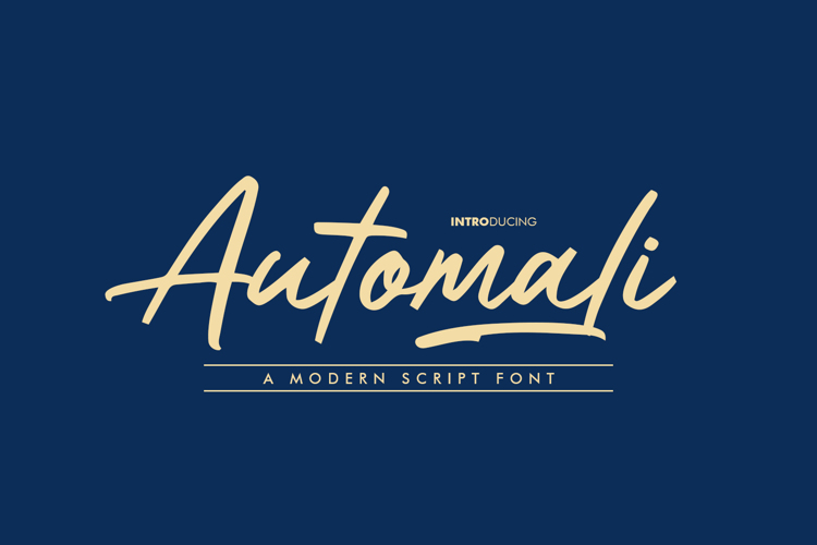 Automali Font