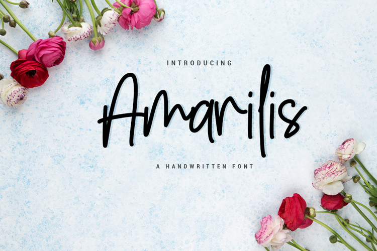 Amarilis Script Font