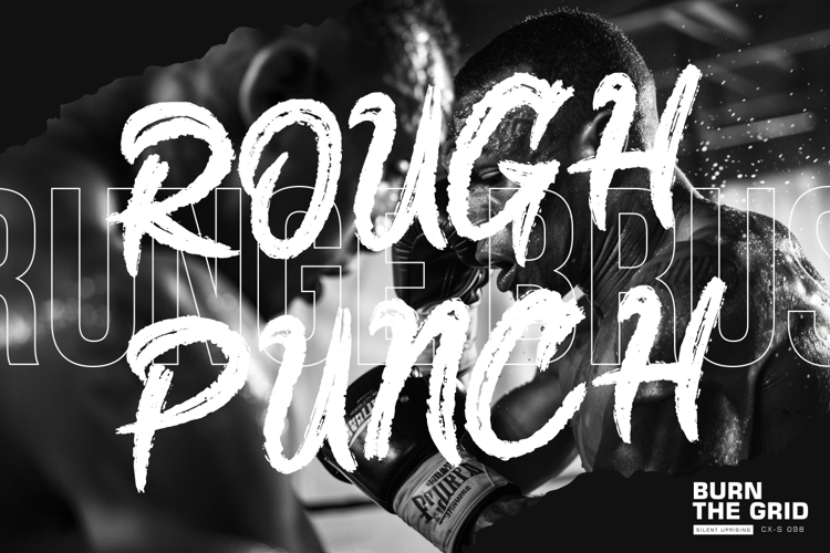 Preview of Brushlet Font