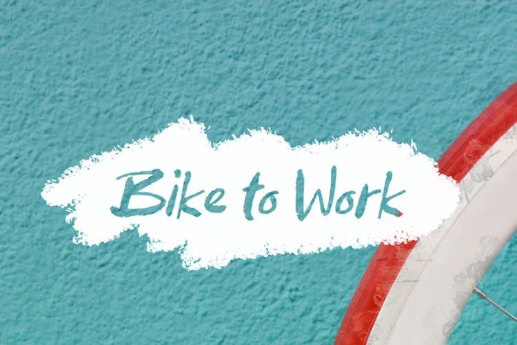 b Bike to Work Font