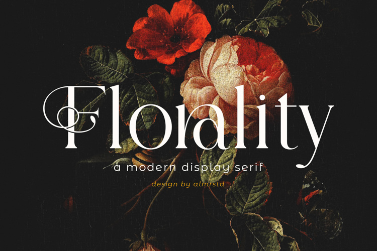 Preview of Florality Font