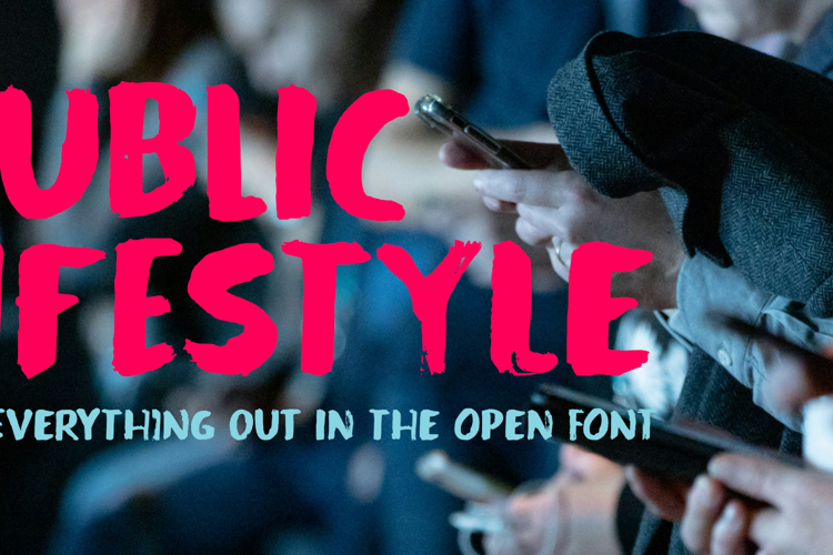 Public Lifestyle Font