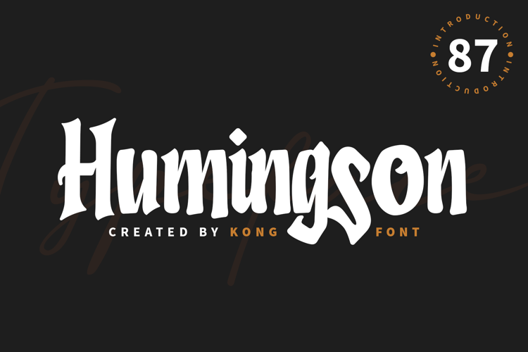 Humingson Font