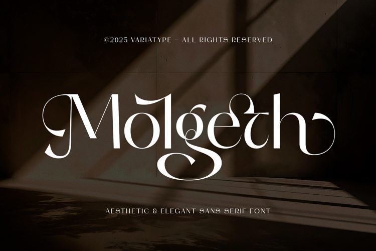 Preview of Molgeth Font