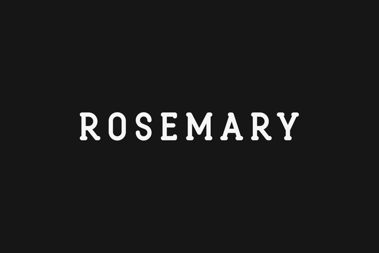 Rosemary Font