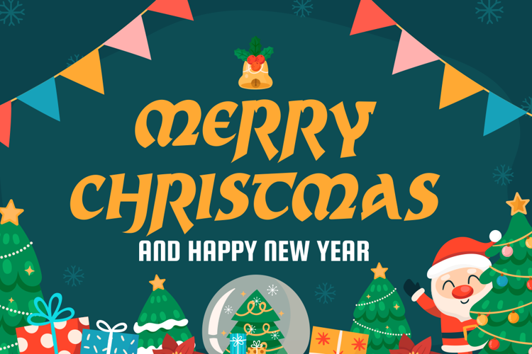 Preview of Snow Flow Font