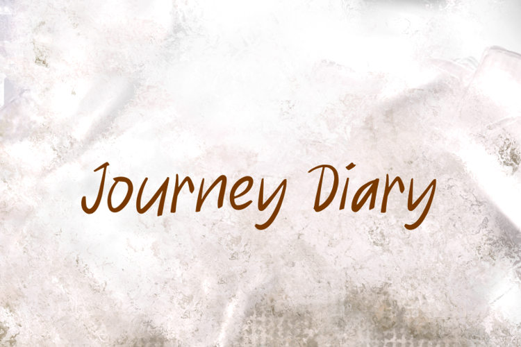 j Journey Diary Font