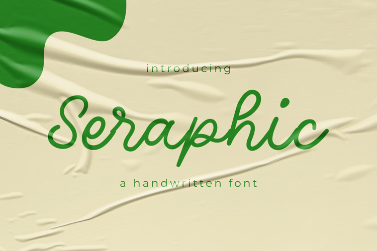 Preview of Seraphic Font