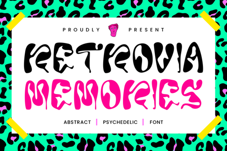 Preview of Retrovia Memories Font