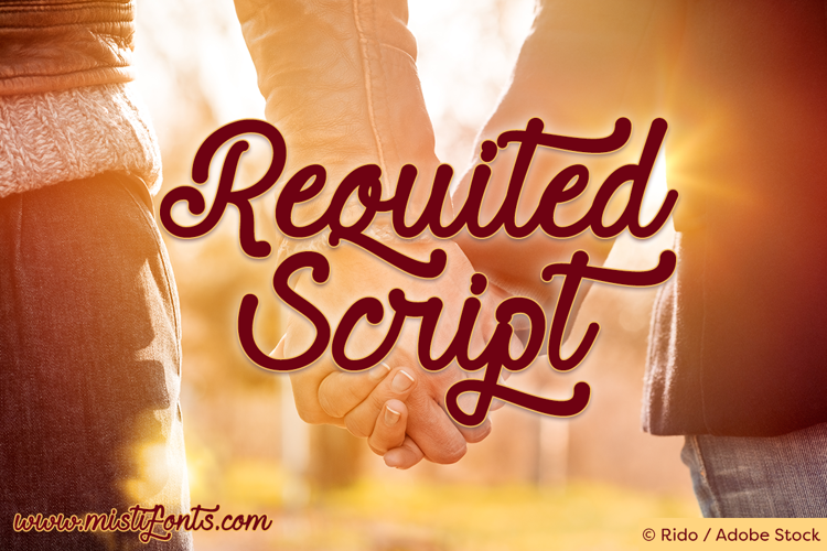 Requited Script Font