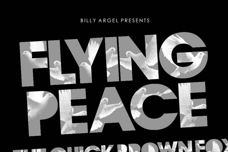 Flying Peace Font