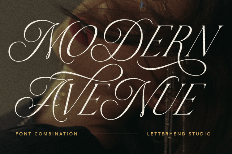 Modern Avenue Font | Letterhend Studio | FontSpace