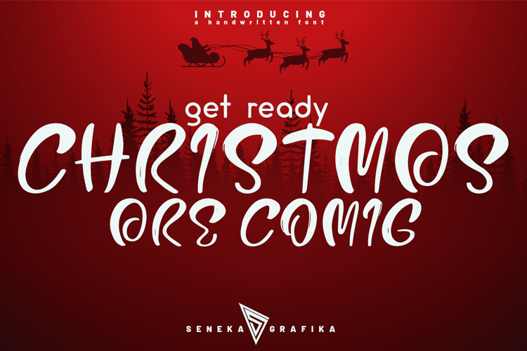 Christmas Are Comming Font