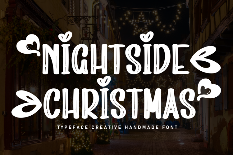 Preview of Nightside Christmas Font
