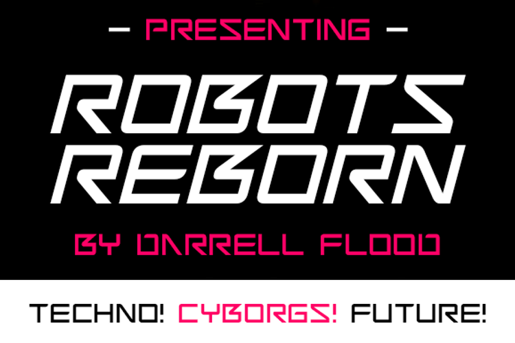 Robots Reborn Font