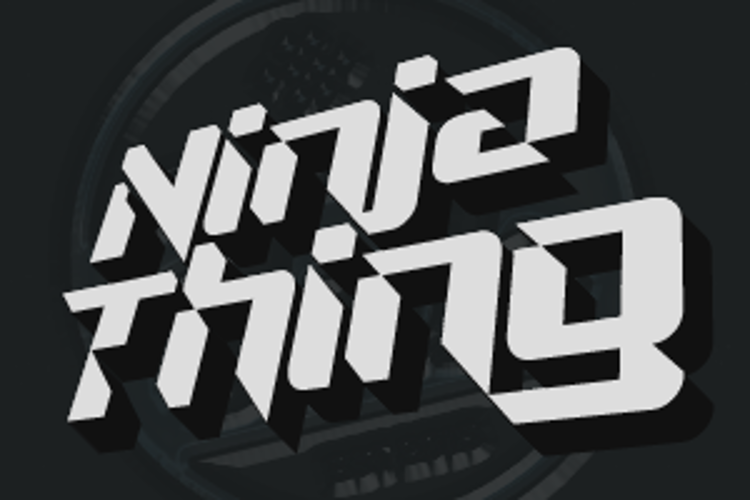 Ninja Thing Font