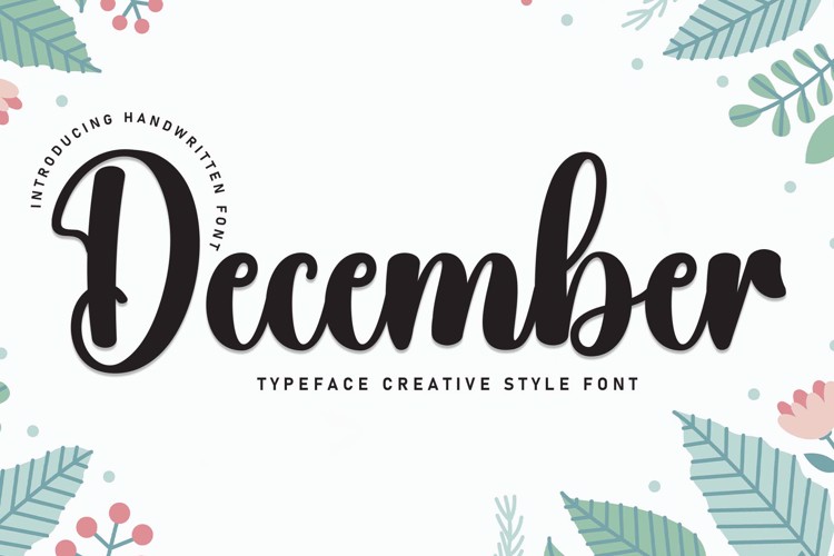 December Font