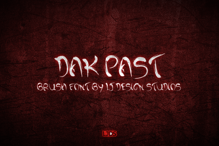 Preview of Dark past Font