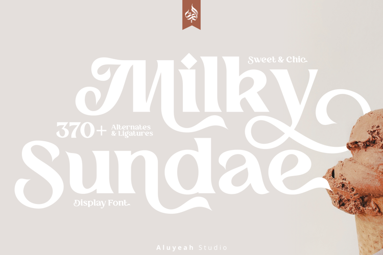 Milky Sundae Font