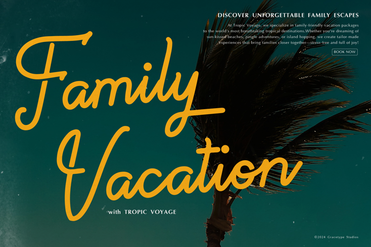 Paradise Gallaiso Font