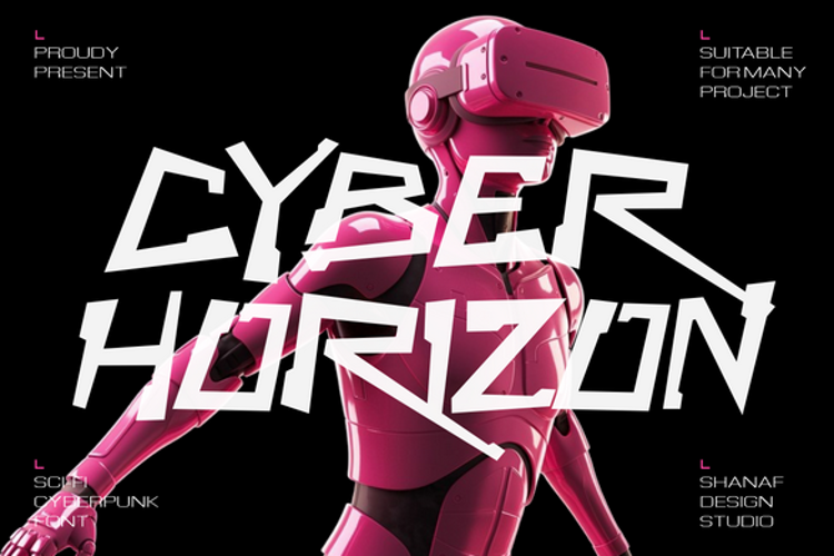 Preview of Cyber Horizon Font