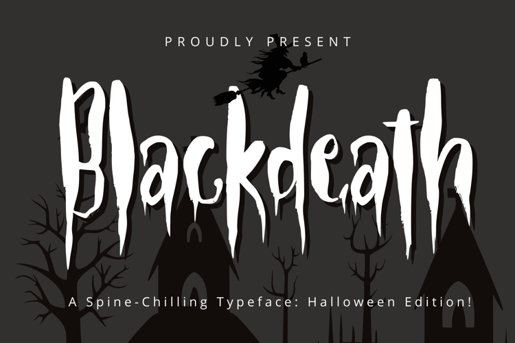 Preview of Blackdeath Font