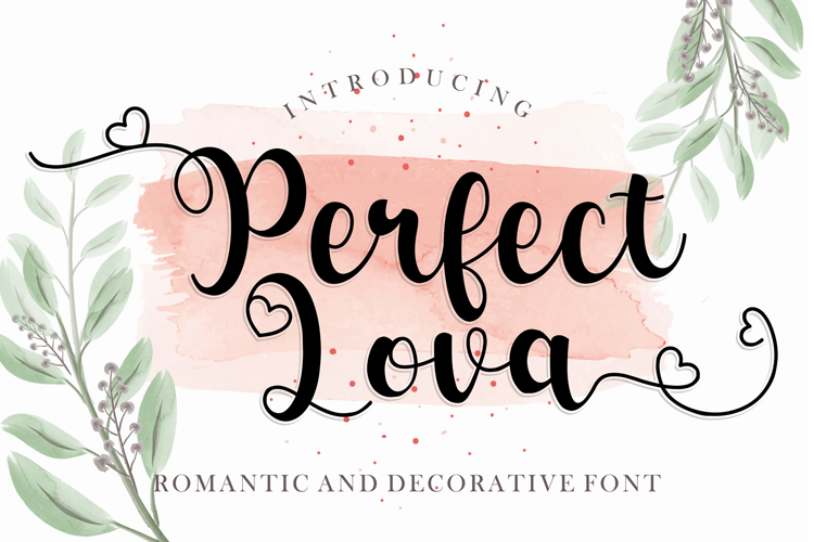 Preview of Perfect Lova Font