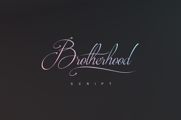 Brotherhood Script Font