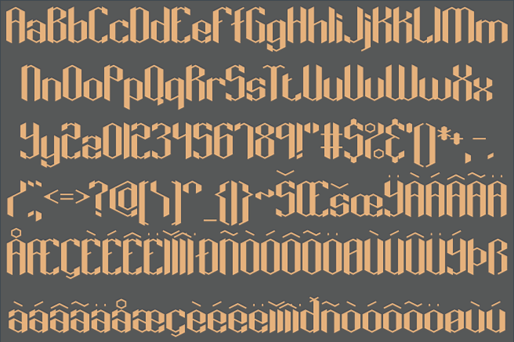 Key Ridge BRK Font