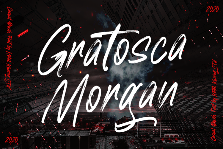 Gratosca Morgan Font