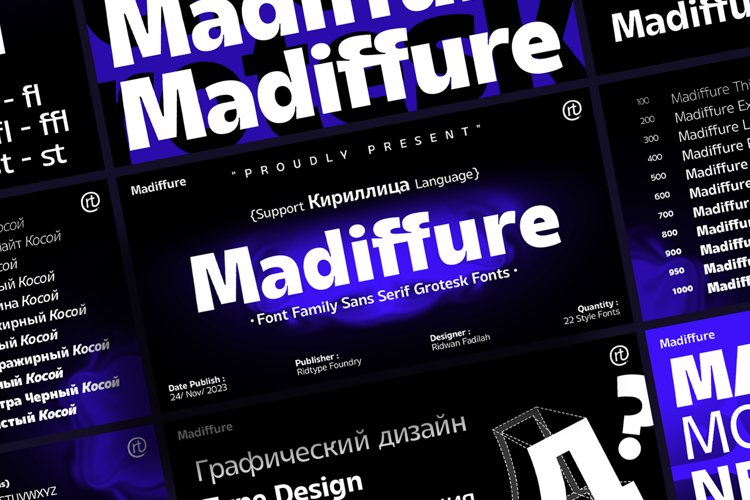 Madiffure Font