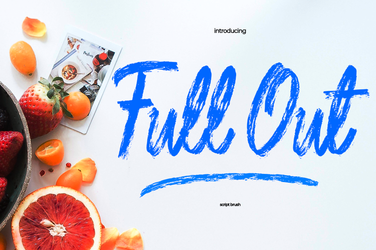 FULL OUT Font