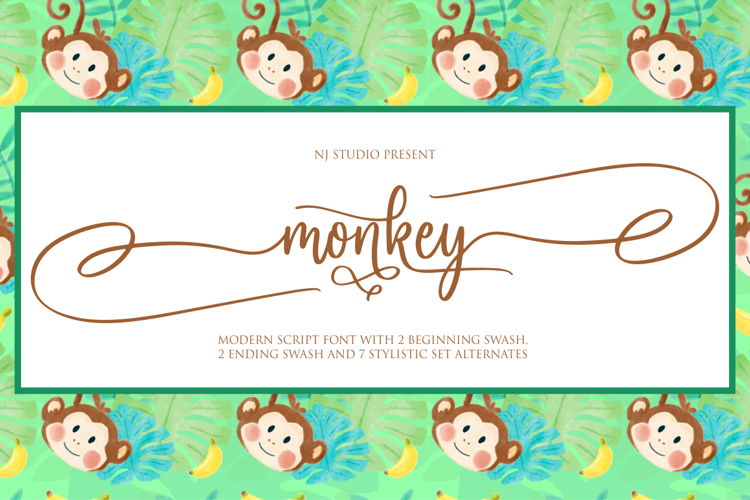 monkey Font