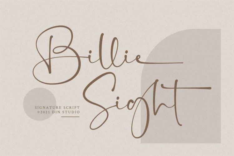 Billie Sight Font