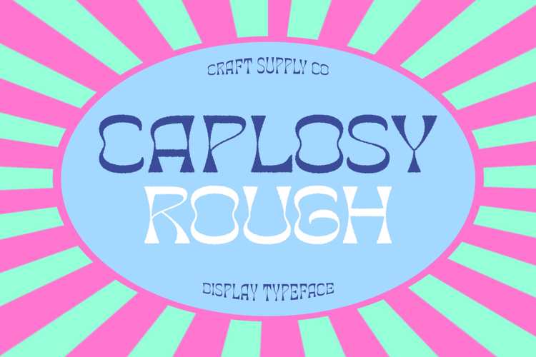 Caplosy Rough Font