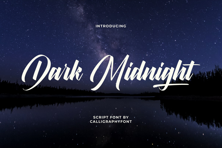 Dark Midnight Font