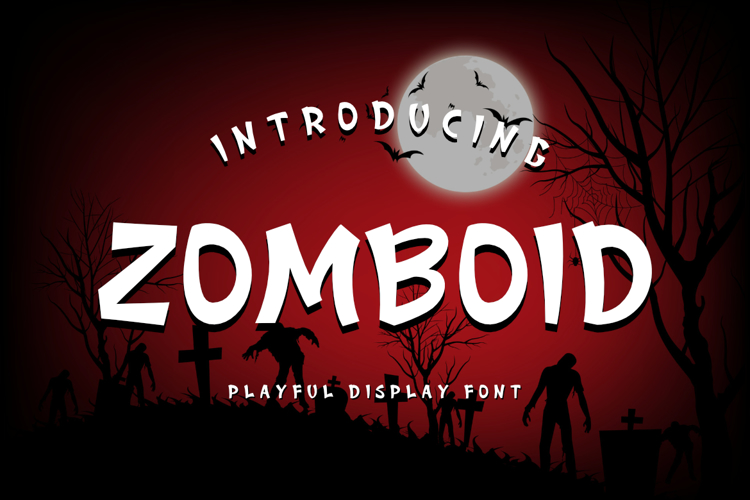 Preview of Zomboid Font