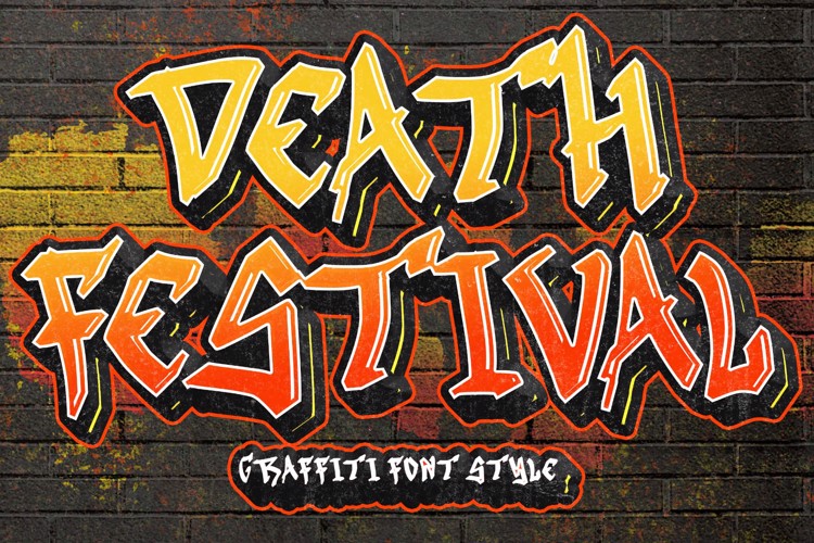 Death Festival Personal Font