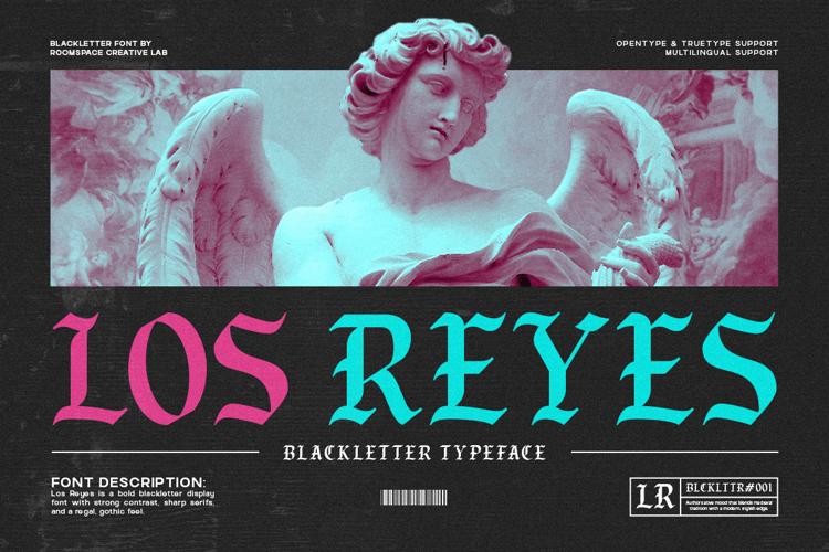 Preview of Los Reyes Font