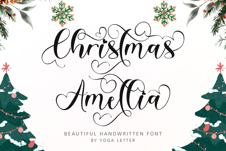 Christmas Amellia Font