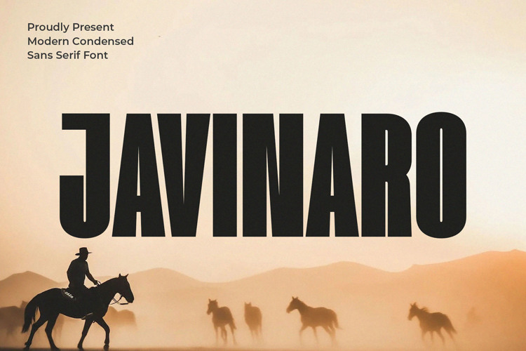 Preview of Javinaro Font