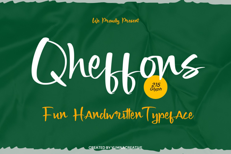 Qheffons Font